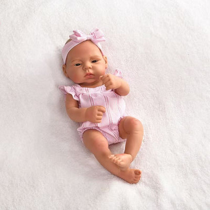 AmaMary 1Pcs Soft 40CM Lifelike Reborn Baby Dolls Full Body Plastic Baby Dolls Gift for Kids Age 3
