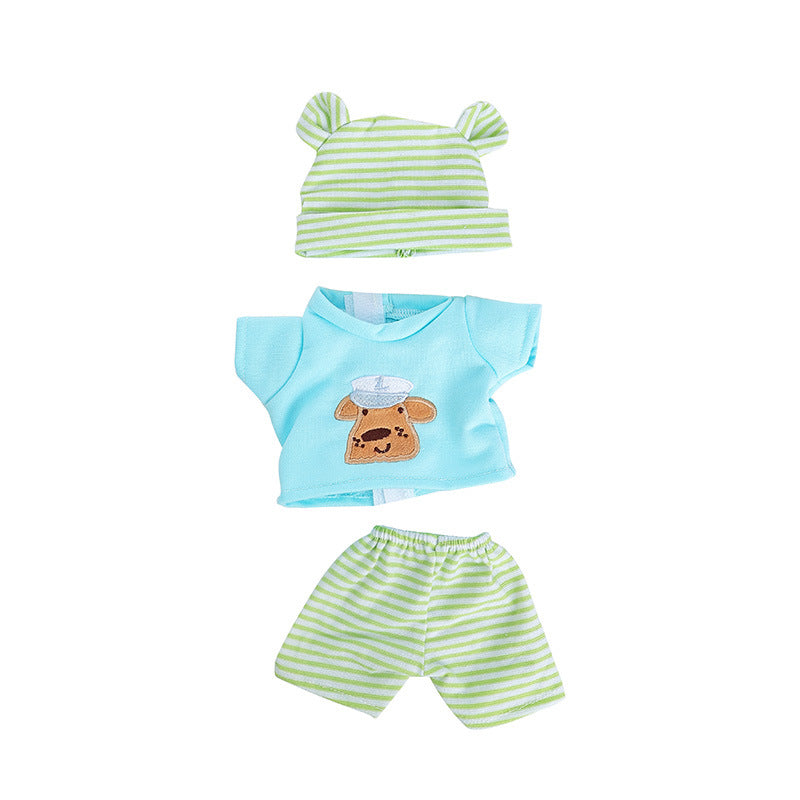 AmaMary 6 Sets 12 inch Baby Doll Clothes Soft Cotton Bodysuits for 10-12 inch Dolls, Dress-Up Birthday Christmas Gift for Girls 3+