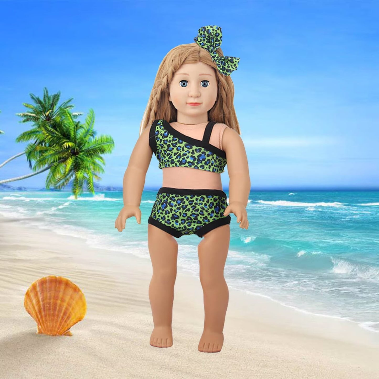 AlevRam 10 Sets 18 Inch Doll Clothes - Swimsuits, Summer Dresses, Bodysuits for 18" Dolls - Perfect 