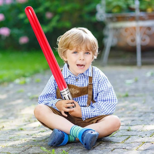AmaMary 15-Piece Inflatable Balloon Sword Set - 35-Inch Party Favors