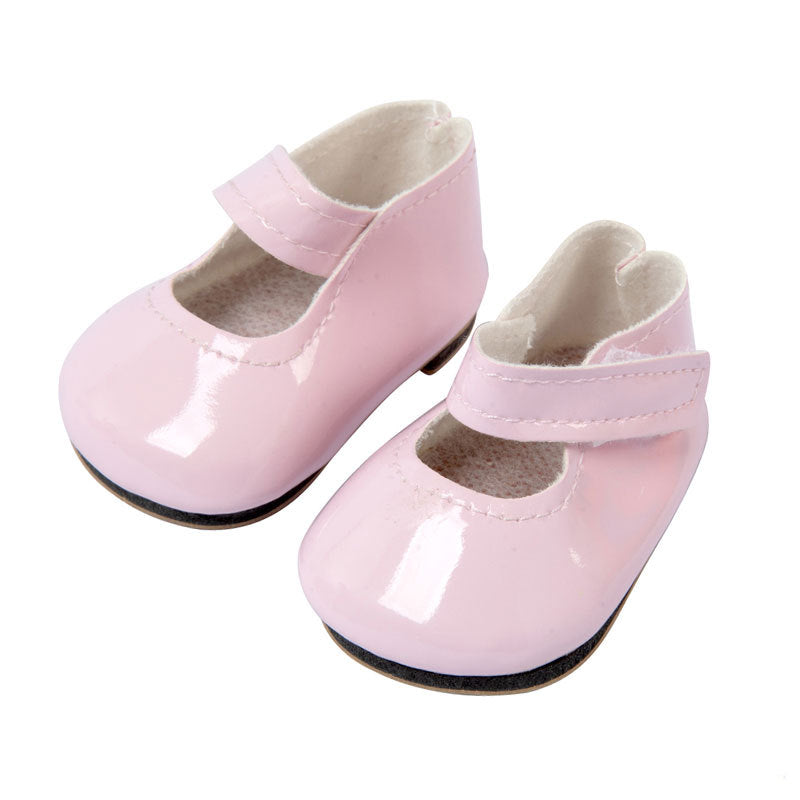 AmaMary 3 Pairs 18" Doll Leather Shoes American Doll Accessories Mini Shoes