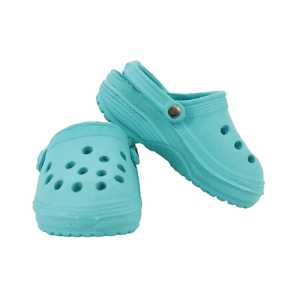 AmaMary American Girl Doll Shoes 3 Pairs Summer PU Sandals
