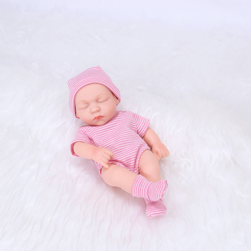 AmaMary 8-Inch Doll Clothes Set, 3 Outfits with Accessories for 20cm Mini Reborn Dolls