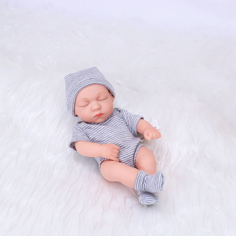 AmaMary 8 Inch Doll Clothes Set - 3 Stylish Outfits for 20cm Mini Reborn Dolls Accessories