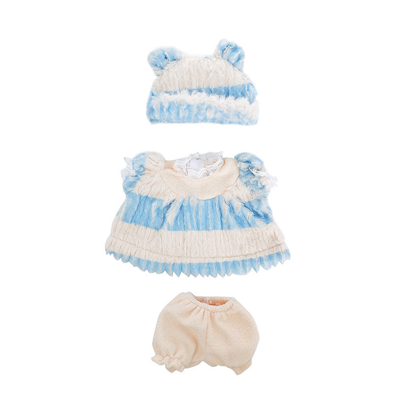 AmaMary 6 Sets 12 inch Baby Doll Clothes Soft Cotton Bodysuits for 10-12 inch Dolls, Dress-Up Birthday Christmas Gift for Girls 3+
