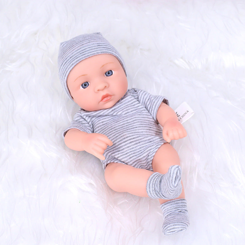 AmaMary 8 Inch Doll Clothes Set - 3 Stylish Outfits for 20cm Mini Reborn Dolls Accessories