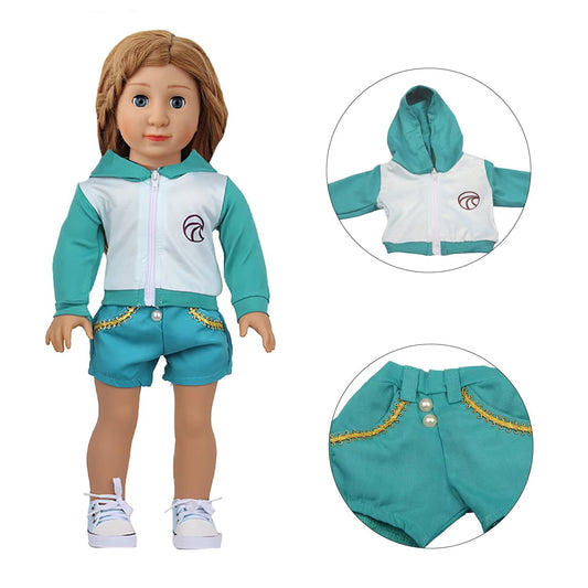 AlevRam 10 Sets 18 Inch Doll Clothes - Swimsuits, Summer Dresses, Bodysuits for 18" Dolls - Perfect 