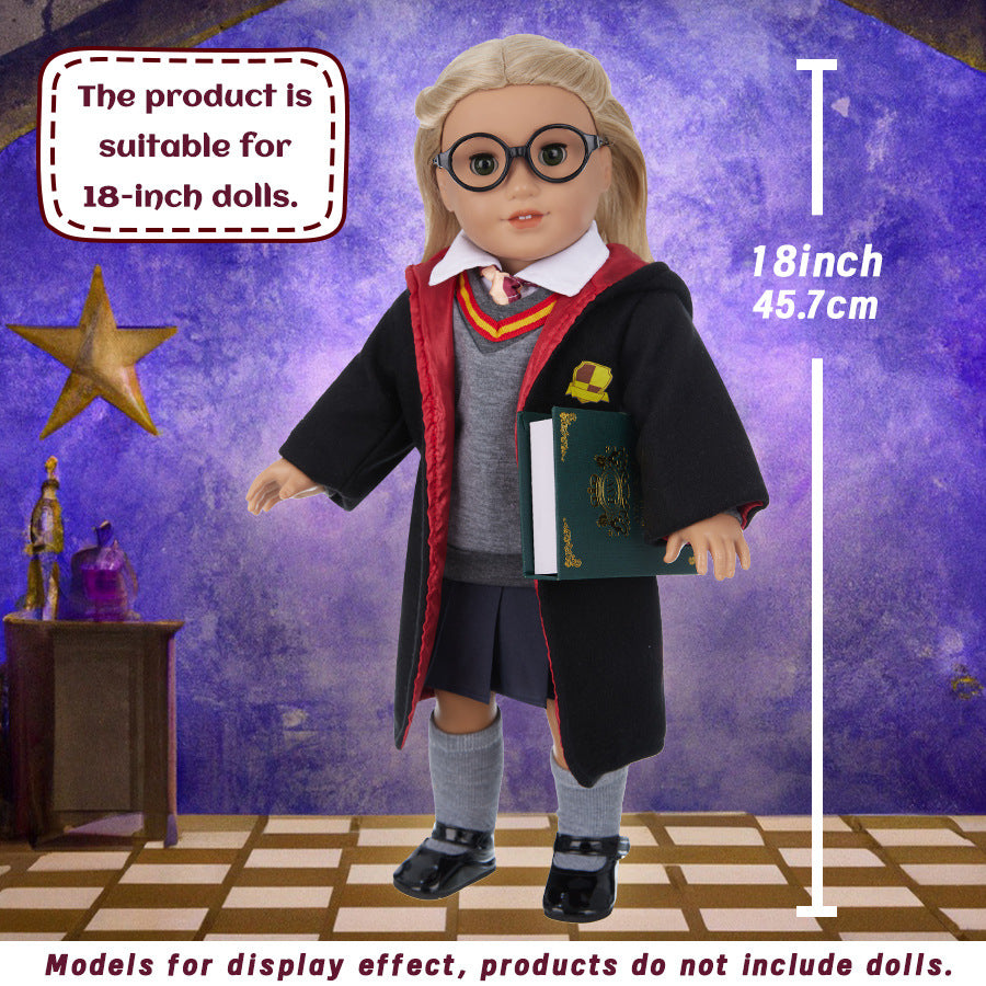 AlevRam 18-Inch Doll Clothes 9-Piece Magic Outfit Set for Kids﻿