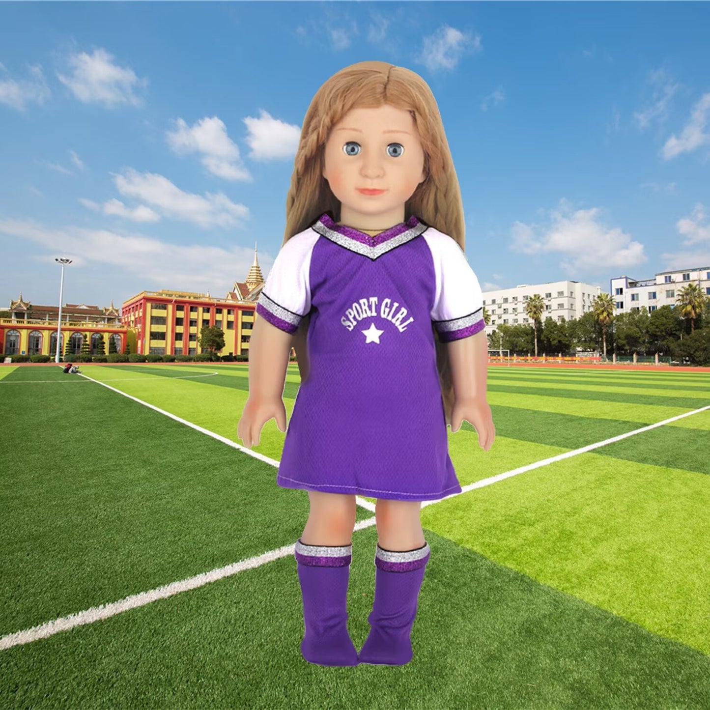 AlevRam 10 Sets 18 Inch Doll Clothes - Swimsuits, Summer Dresses, Bodysuits for 18" Dolls - Perfect 