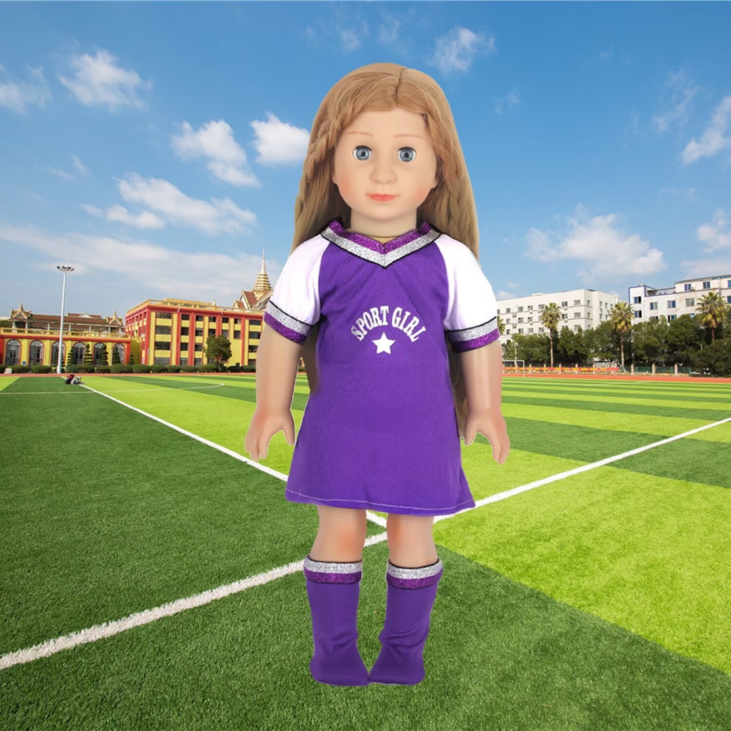 AlevRam 10 Sets 18 Inch Doll Clothes - Swimsuits, Summer Dresses, Bodysuits for 18" Dolls - Perfect 